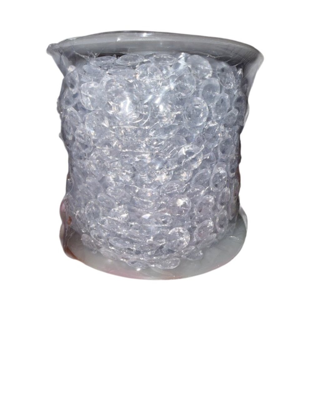 Bead Landing Clear Plastic Garland 10mm 16.6 Yards For DIY Crafts & Decor